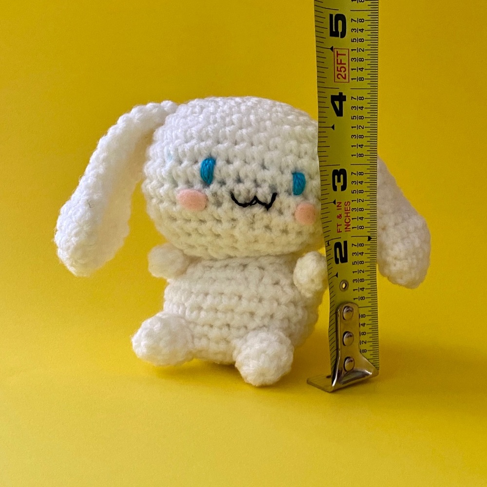 Cinnamoroll amigurumi crochet doll - Picture 3 of 7